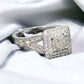 1.25 Ct Diamond 10k Engagement/Wedding Ring (White Gold)